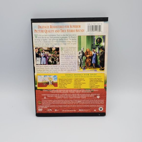 The Wizard of Oz (DVD, 1999, Special Edition) Warner Bros. Family Entertainment - Picture 2 of 6